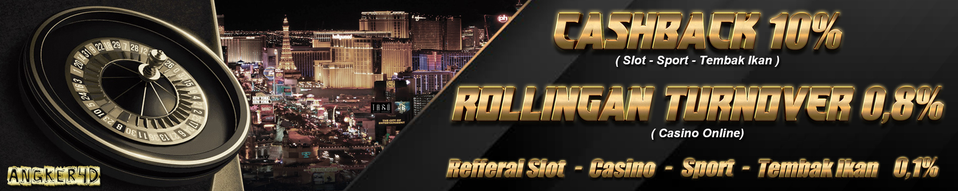 cashback 10% slot bola tembak ikan rollingan 0.8% casino online angker4d